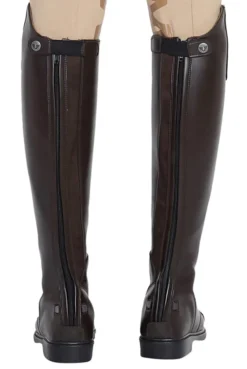 Kids JPC EQUESTRIAN TuffRider® Children’s Starter Back-Zip Synthetic Leather Field Boots in Mocha