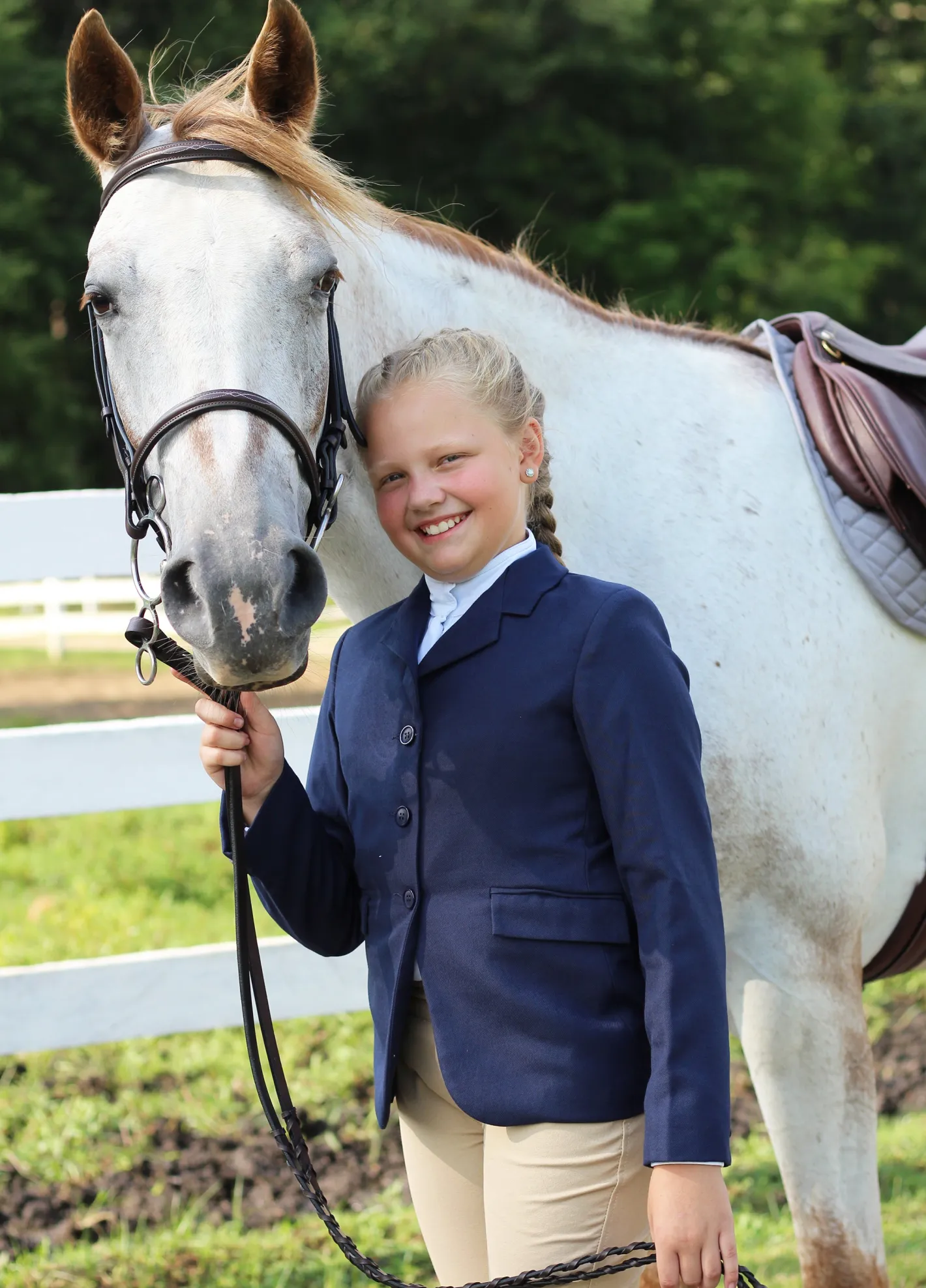 Kids JPC EQUESTRIAN TuffRider® Children's Starter Show Coat