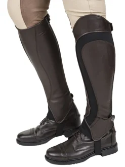 JPC EQUESTRIAN TuffRider® Ladies’ Derby Leather Half Chaps