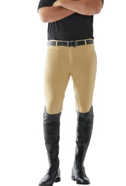 JPC EQUESTRIAN TuffRider® Men’s Cotton Knee-Patch Breech
