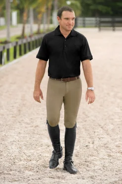 JPC EQUESTRIAN TuffRider® Men’s Cotton Knee-Patch Breech