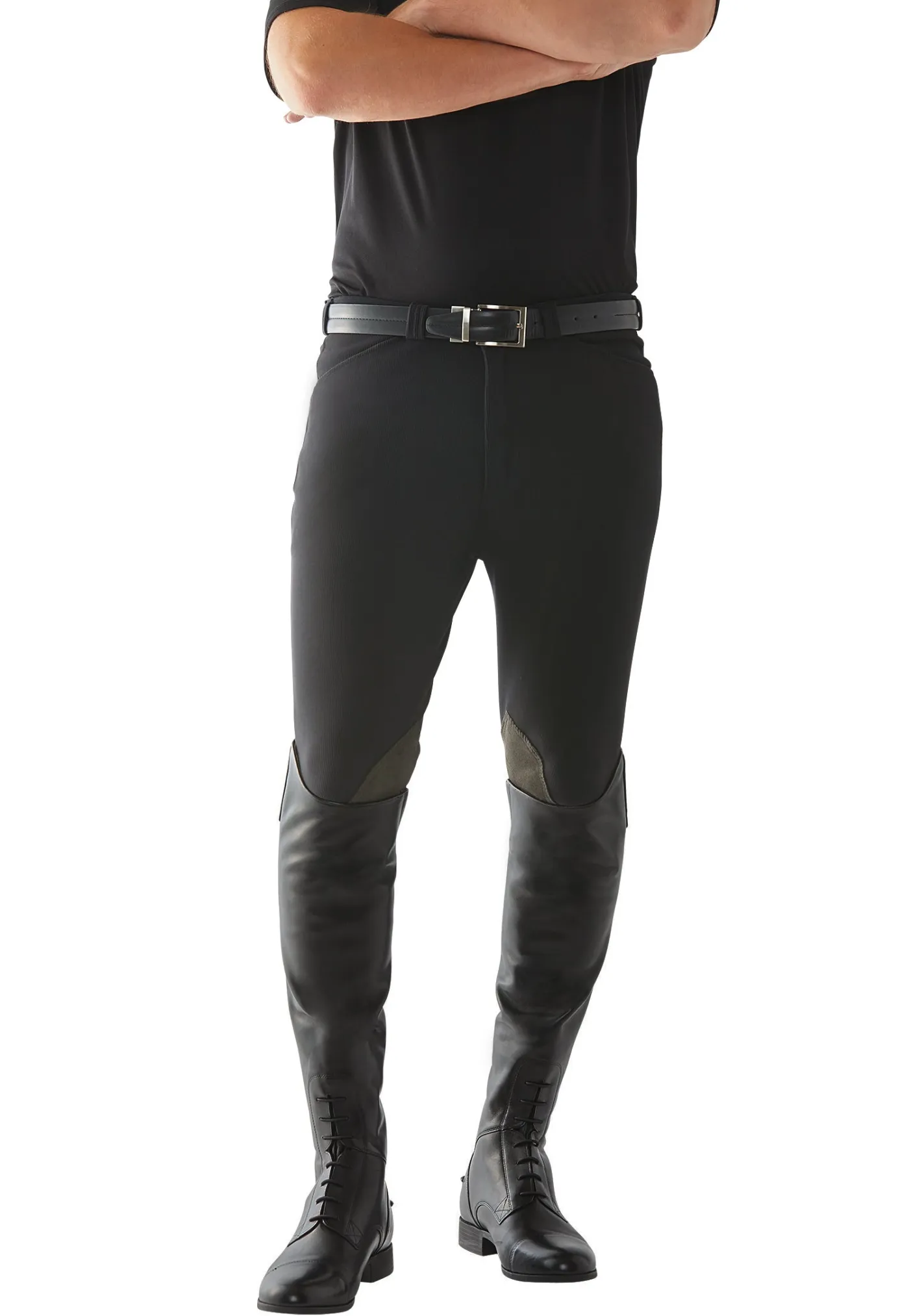 JPC EQUESTRIAN TuffRider® Men's Ribbed Patrol Breech