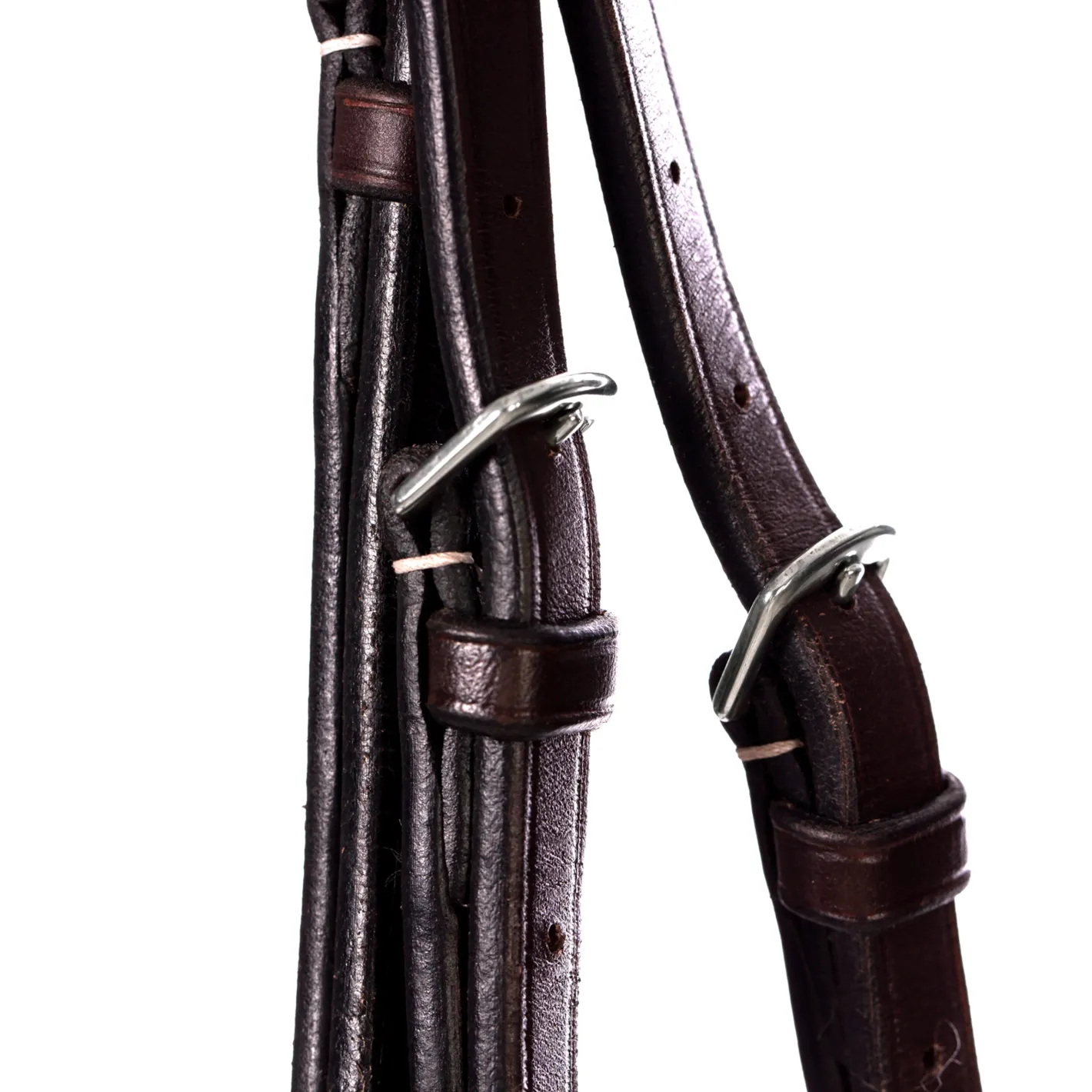 EQUINAVIA Valkyrie Pony Fancy-Stitched Hunter Bridle & Reins