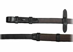 WORLD EQUSTRN BRNDS Vespucci Edwina Jumper Reins with Hook Studs