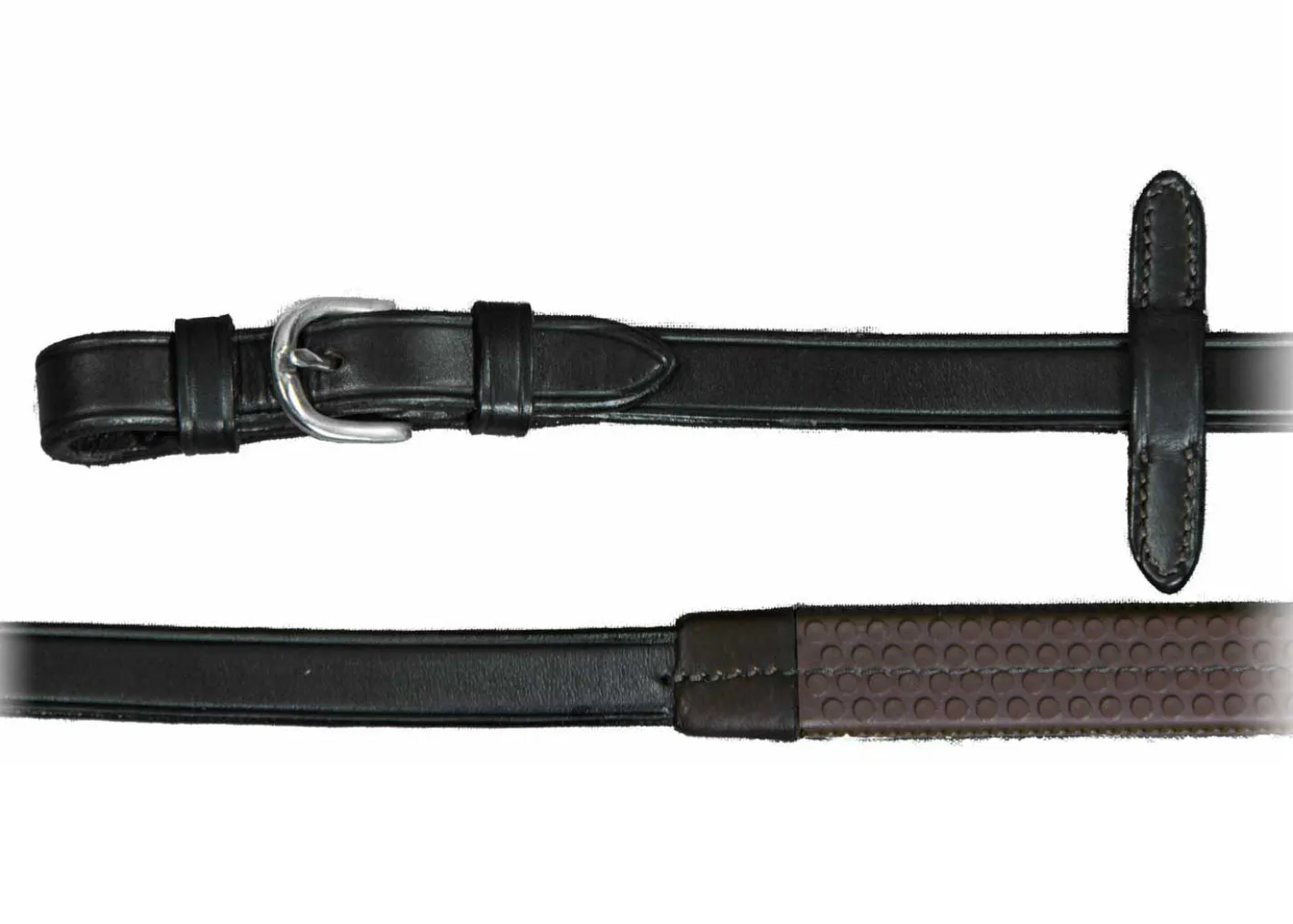 WORLD EQUSTRN BRNDS Vespucci Eventing Reins with Buckles