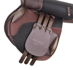 SADDLERY BRANDS INTL Wintec 500 Close Contact Saddle with Flocked Panels