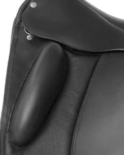 CUSTOM SADDLERY Wolfgang Signature Solo Dressage Saddle in Smooth Leather by